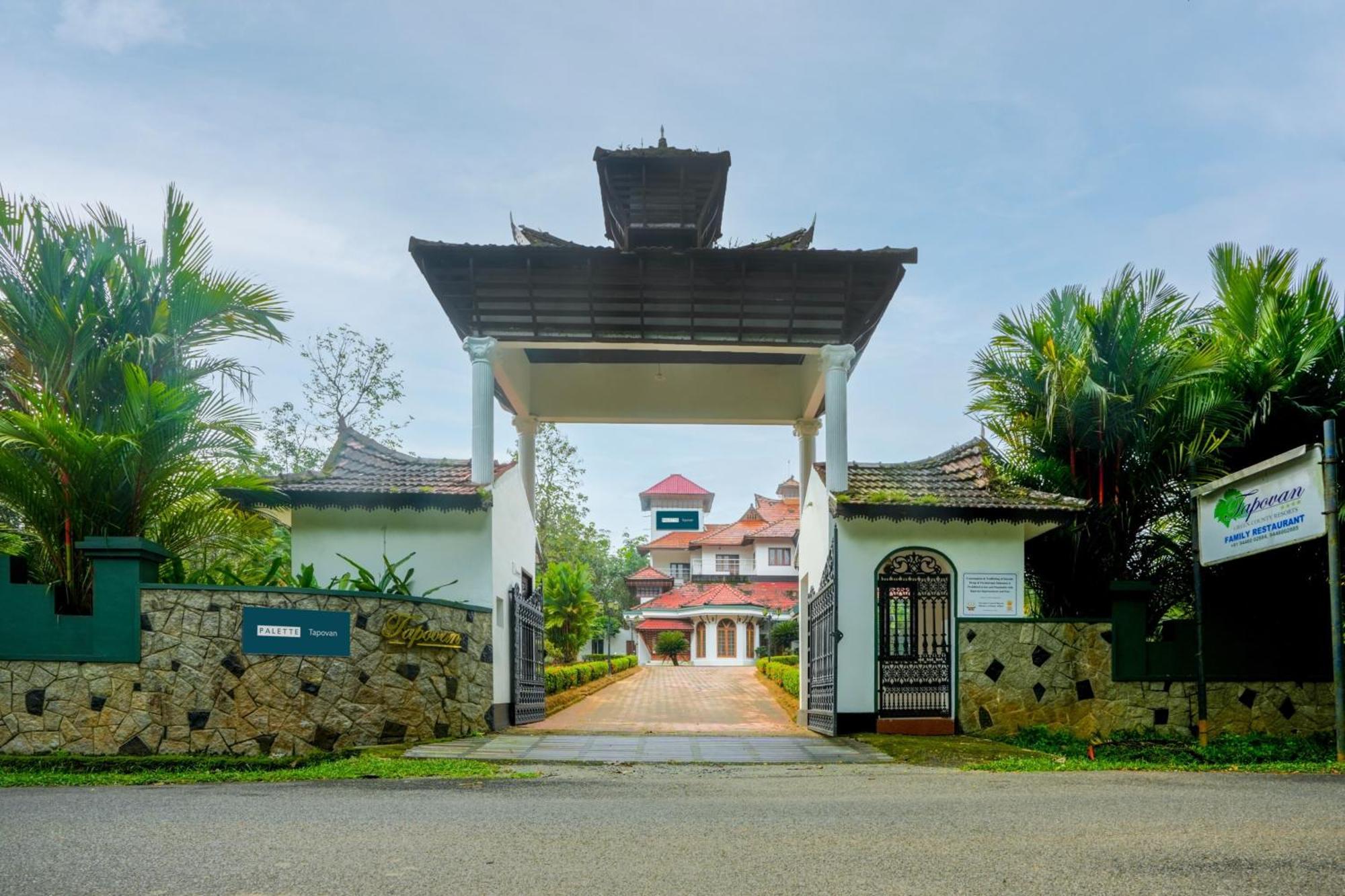 Palette Resorts- Tapovan Green County Thattakād Exterior foto